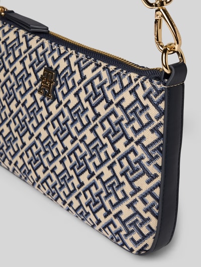 Tommy Hilfiger Torba na ramię z żakardowym wzorem Niebieski 3
