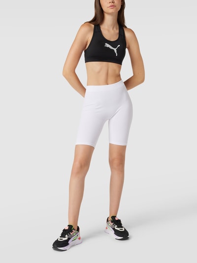 PUMA PERFORMANCE Bustier mit Label-Detail Modell 'Mid Impact' Schwarz 1