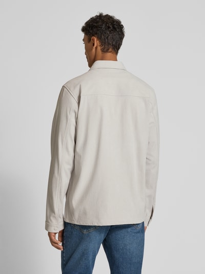 Antony Morato Overhemdjack met drukknoopsluiting Offwhite - 5