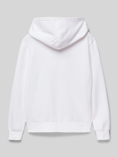 CHAMPION Hoodie mit Label-Stitching Weiss 3