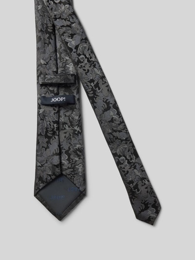 JOOP! Collection Seidenkrawatte mit Strukturmuster Black 2