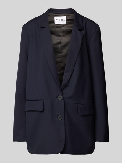 VILLA SOPHIE Blazer met klepzakken, model 'TOSCA' Marineblauw - 1