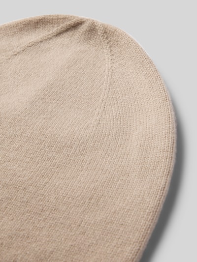 Christian Berg Woman Kaschmirmütze mit Rollsaum Beige 2