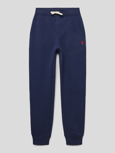 Polo Ralph Lauren Teens Sweatbroek met elastische band Marineblauw - 1