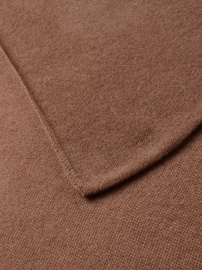 Christian Berg Woman Szal kaszmirowy z imitacji dzianiny Orzechowy 2