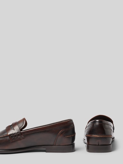 Marc O'Polo Loafer aus echtem Rindsleder Modell 'Fiona 7' Dunkelbraun 2