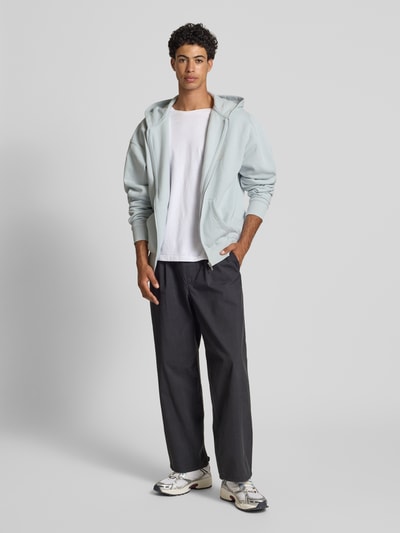 Pegador Bluza rozpinana o kroju oversized z kapturem model ‘Nuevo’ Jasnoniebieski 1