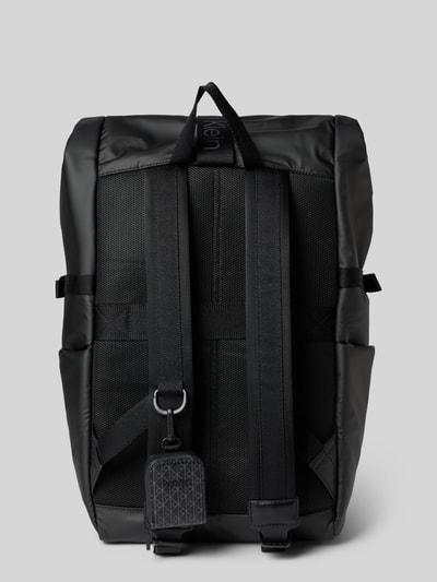 CK Calvin Klein Rugzak met rolltop en labelpatch Zwart - 4