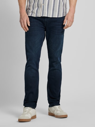 BOSS Orange Slim fit jeans in 5-pocketmodel, model 'DELAWARE' Jeansblauw - 4