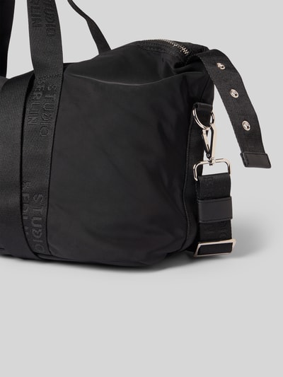 STUDIO BERLIN Weekender mit Logo-Patch Modell 'Pankow' Black 3