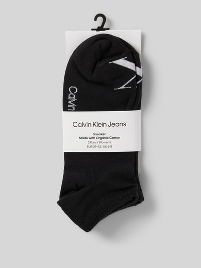 Calvin Klein Jeans Socken mit Label-Schriftzug im 2er-Pack Black 3