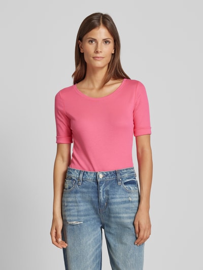 Marc Cain T-Shirt mit 1/2-Ärmel Pink 4