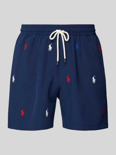 Polo Ralph Lauren Underwear Badehose mit Label-Stitchings Dunkelblau 1