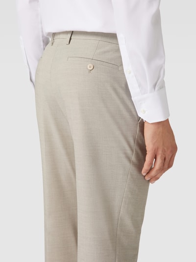 MCNEAL Spodnie materiałowe z wpuszczanymi kieszeniami w stylu francuskim Beżowy 3
