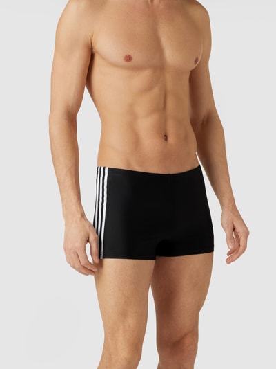 ADIDAS SPORTSWEAR Badehose mit Label-Streifen Black 1