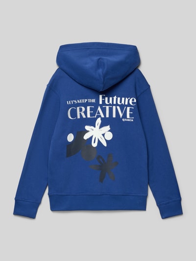Garcia Hoodie mit Kapuze Royal 3