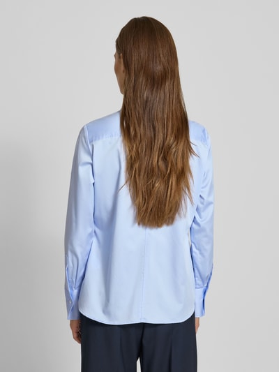 ETERNA Overhemdblouse met knoopsluiting Bleu - 5