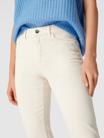 Marc Cain Jeans met gerafelde zoom Beige - 3