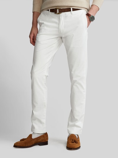 Polo Ralph Lauren Chinosy o kroju slim fit z mieszanki bawełny Piaskowy 4