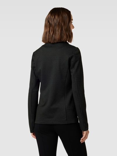 Tom Tailor Blazer met ruitjesmotief Zwart - 5