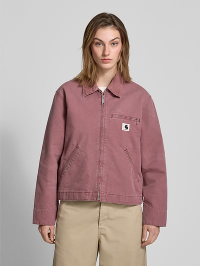 Carhartt Work In Progress Jack met ritssluiting Roze - 4