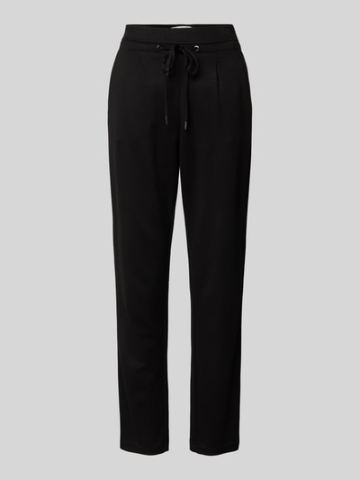 Christian Berg Woman Tapered Fit Jogpants mit Tunnelzug Black 1