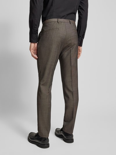 CG - Club of Gents Pantalon van viscosemix, model 'Pascal' Middenbruin - 5