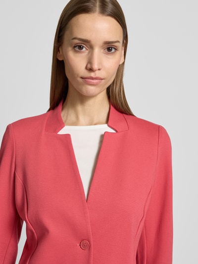 Tom Tailor Regular Fit Blazer mit Baumwoll-Anteil Pink 3