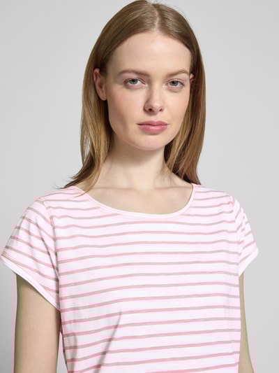 Christian Berg Woman T-Shirt mit Kappärmeln Pink 3