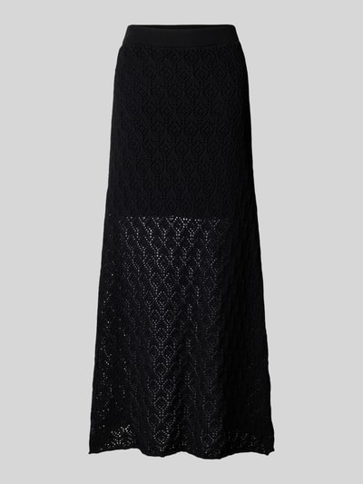 Selected Femme Maxirock mit elastischem Bund Modell 'NIVA' Black 2