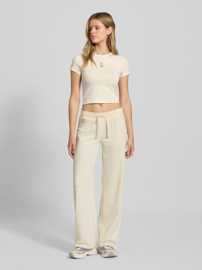 REVIEW Sweatpants mit elastischem Bund Offwhite 1