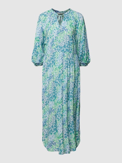 B.Young Midi-jurk met dierenprint, model 'Joella' Oceaanblauw - 2