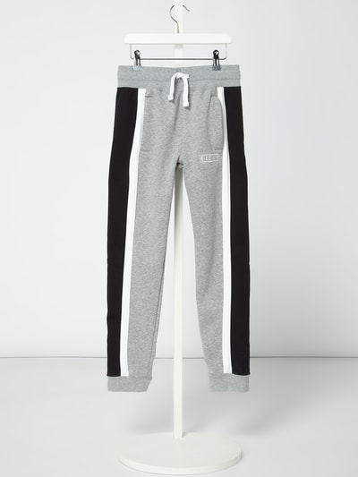 Nike Standard fit sweatpants in gemêleerde look  Middengrijs gemêleerd - 1