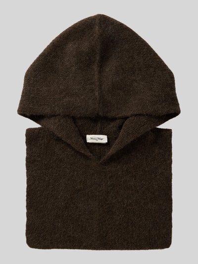American Vintage Mütze aus Woll-Mix Modell 'VITOW' Schoko Melange 1