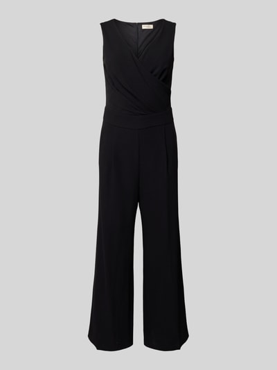 Vera Mont Jumpsuit in Wickel-Optik Black 2