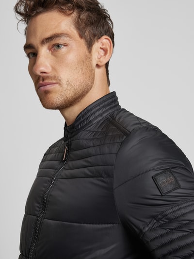 BOSS Orange Steppjacke mit Reißverschlusstaschen Modell 'Ostreet' Black 3