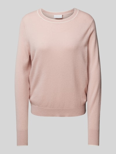 Jake*s Collection Gebreide pullover met ronde hals Rosé - 2