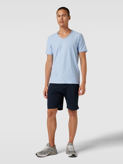 MCNEAL Sweatshorts mit französischen Eingrifftaschen Dunkelblau 1