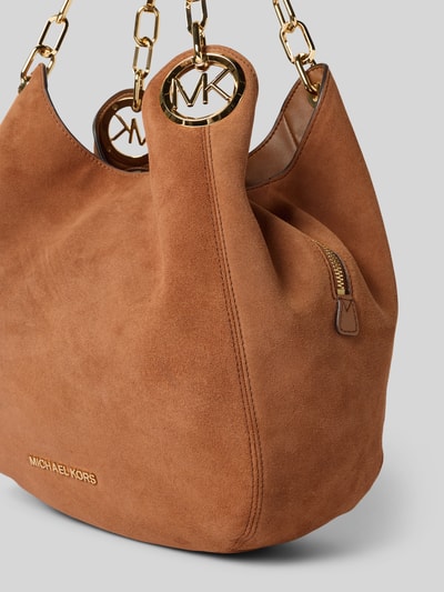 MICHAEL Michael Kors Shoulder Bag mit Logo-Charm Modell 'Lillie' Camel 3