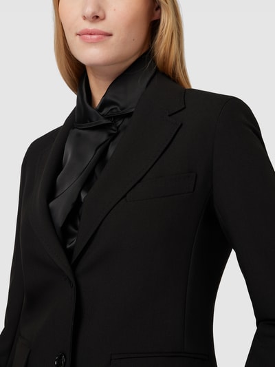 Weekend Max Mara Blazer met reverskraag, model 'UVA' Zwart - 3