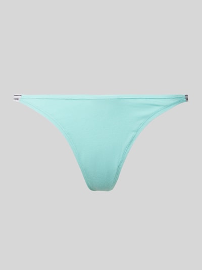 Calvin Klein Underwear String mit elastischem Logo-Bund Aqua 1