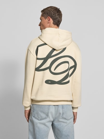 Les Deux Hoodie met kangoeroezak, model 'Danton' Zand - 5