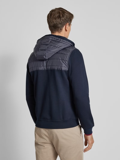 Christian Berg Men Sweatjacke mit Stehkragen Marine 5