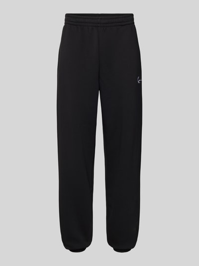 KARL KANI Sweatpants met labelstitching Zwart - 2
