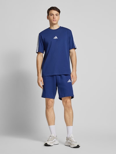 ADIDAS SPORTSWEAR T-Shirt mit Label-Print Marine 1