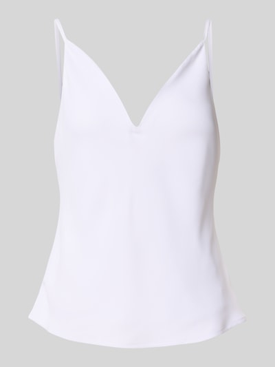 Guess Tanktop mit V-Ausschnitt Modell 'CAROLINE' Weiss 2