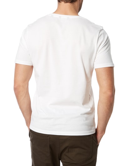 Only & Sons Slim Fit T-Shirt mit Print Weiss 5