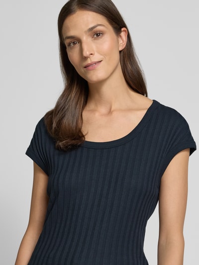 Marc O'Polo Regular Fit T-Shirt aus Baumwoll-Mix Marine 3