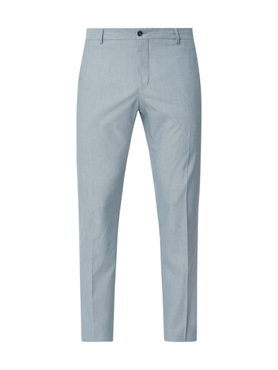 Selected Homme Anzug-Hose mit Stretch-Anteil Eisblau Melange 2