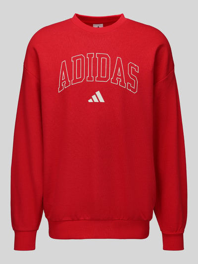 adidas Sportswear Sweatshirt mit Logo-Print Rot 2